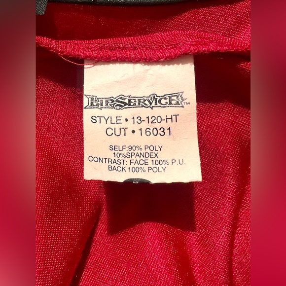 Vintage Lip Service Red Velvet Gothic Renaissance Vampire Bell Sleeve Tunic Plus - Picture 12 of 13